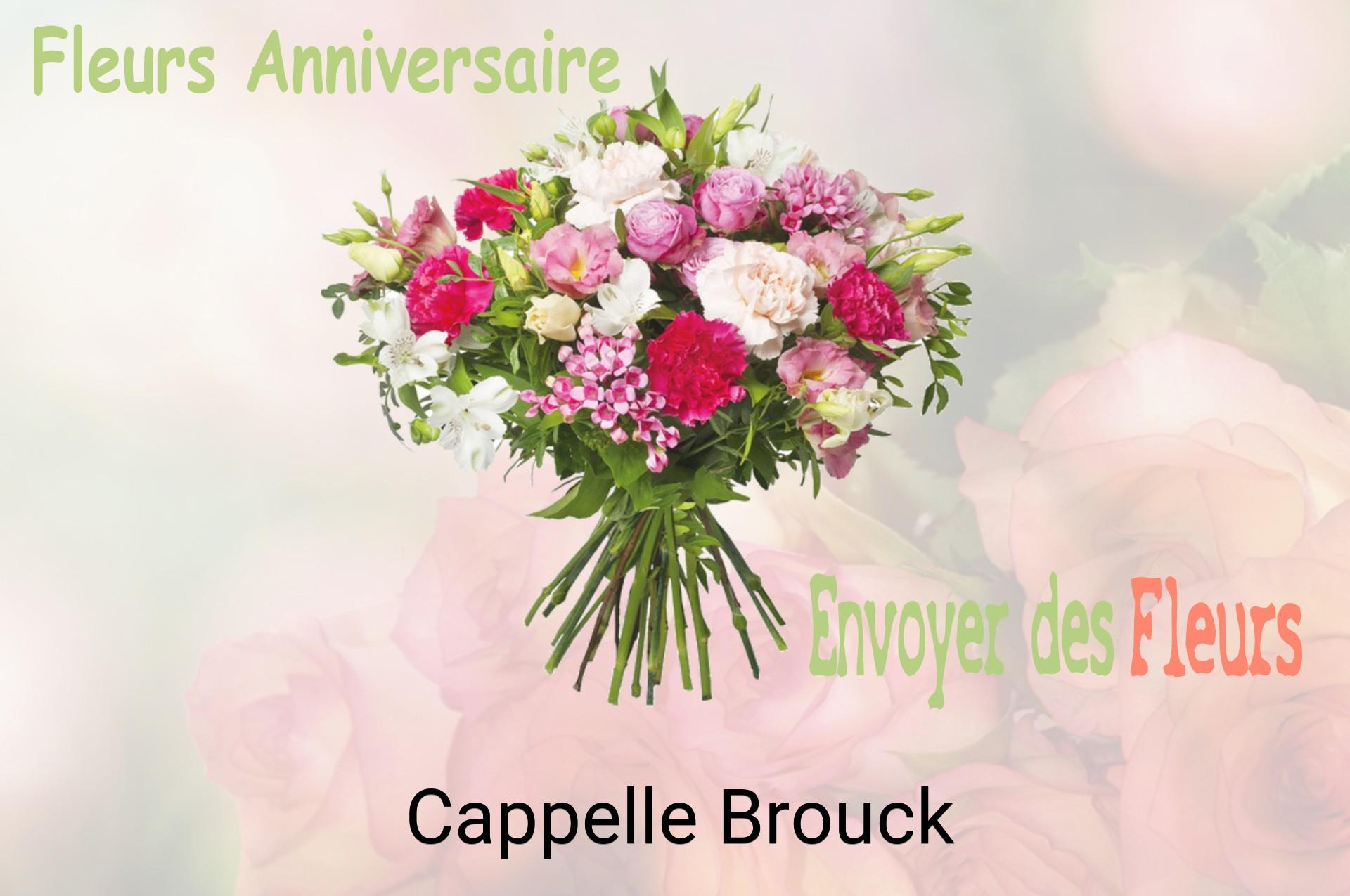 Bouquet de fleurs d’anniversaire livré à Cappelle-Brouck