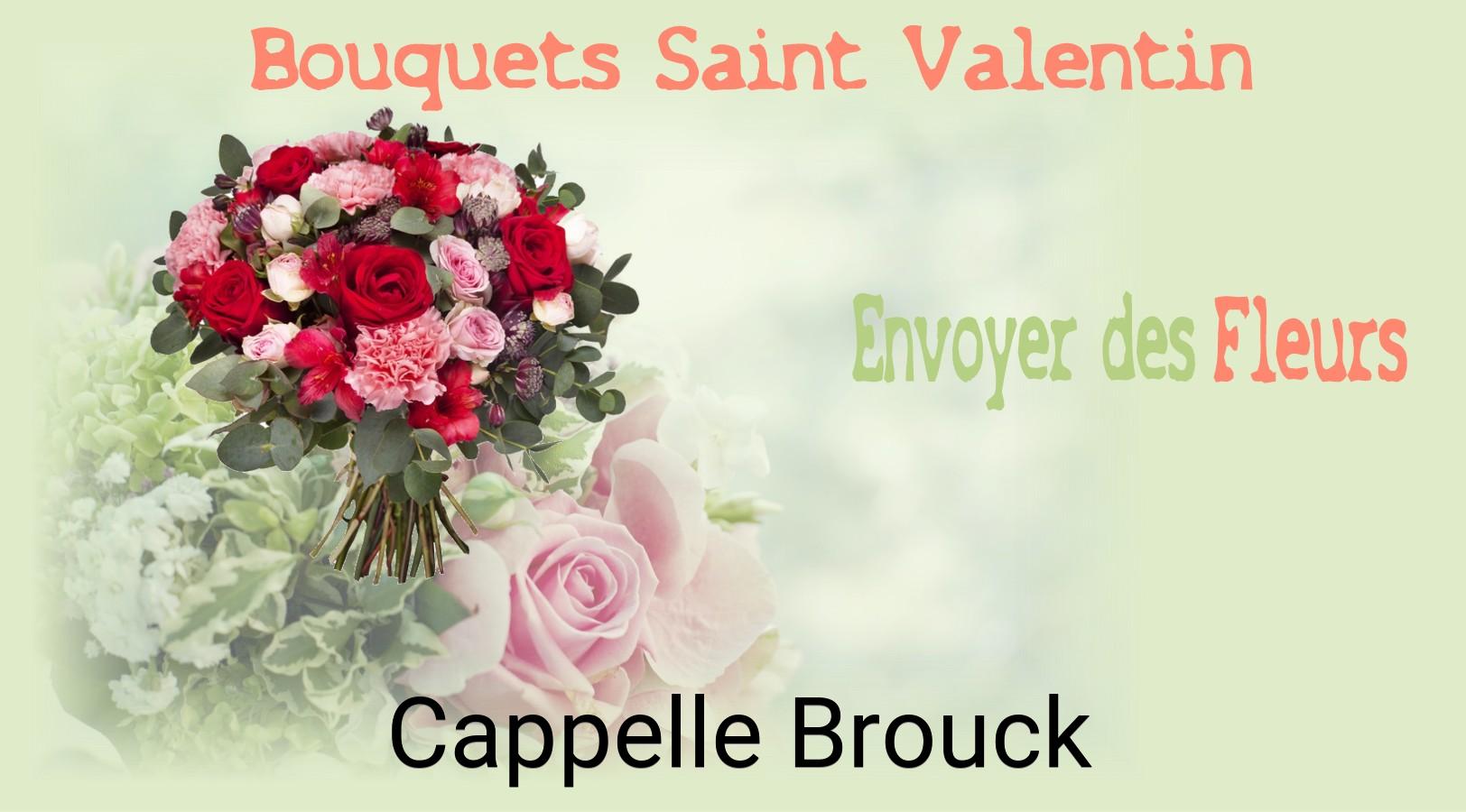 Roses de Saint-Valentin livrées à Cappelle-Brouck
